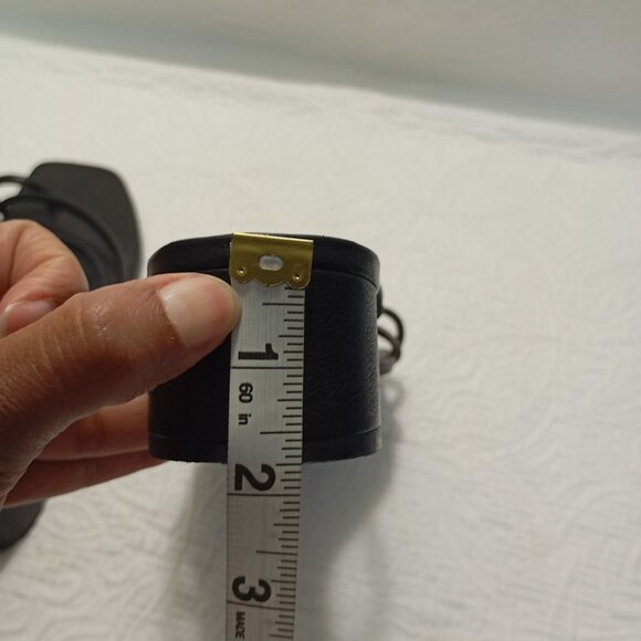 Reformation Black Strappy Square Toe Heeled Sandals Size 8 Womens - Picture 3 of 9